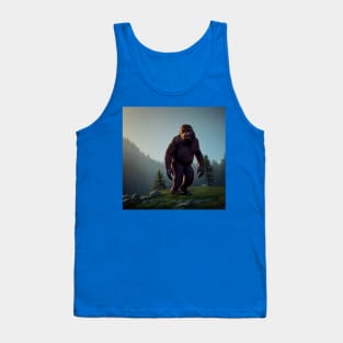 Sasquatch in Nature Tank Top